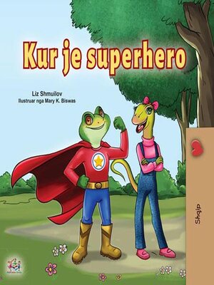 cover image of Kur je superhero